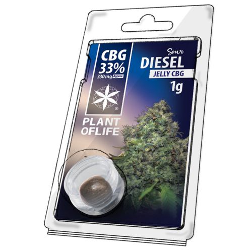 CBG Jelly 33% - Sour Diesel, 1g